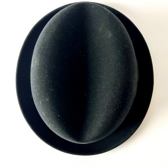 Vintage KNOX Premier Men's Fedora Black Hat with Original Box, Size 7 1/8, EUC! - Picture 4 of 16